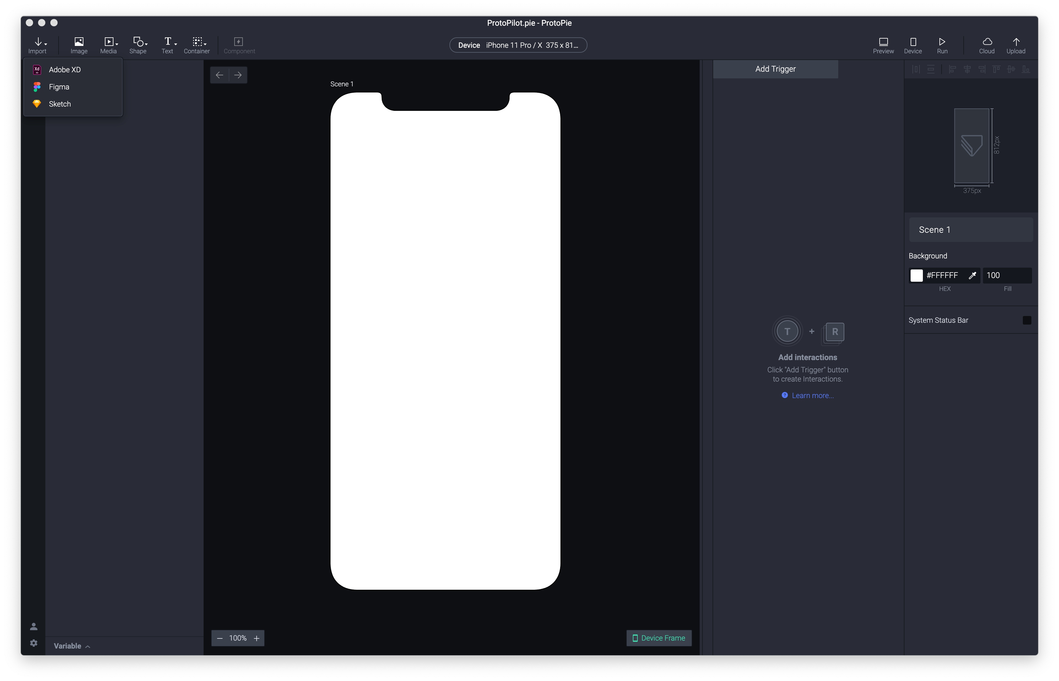 Importing from Figma
