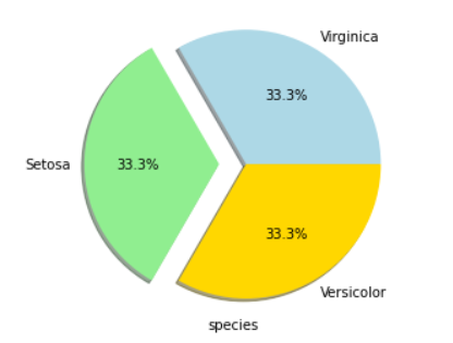 Pie chart matplotlib