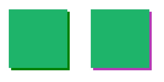 Same filters with a different rendering order, remember that the original div color is still hot pink