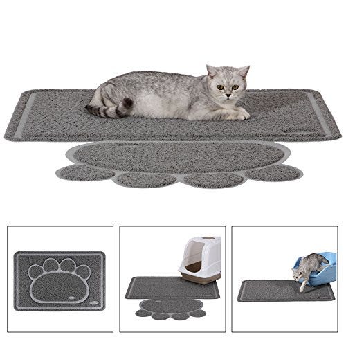Ollieroo Premium Cat Litter Mat Xl Super Size Best Extra Large