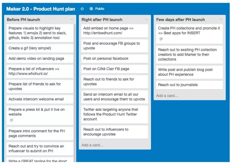 New Product Release Announcement Plan for Maker 2.0