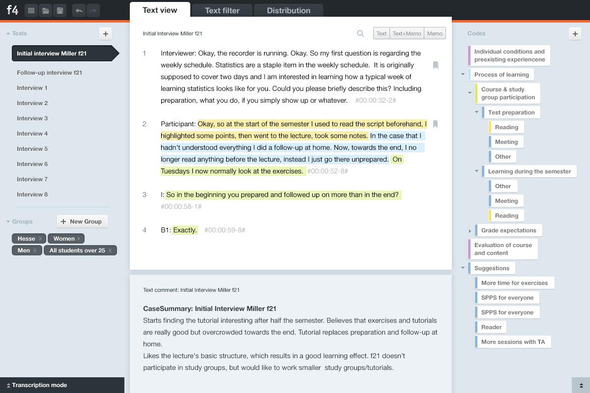 Best software for coding qualitative data QuyaSoft