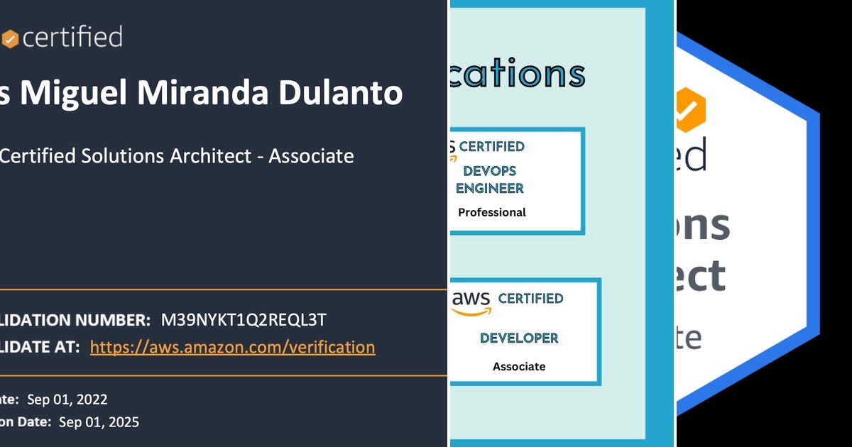 List: AWS | Curated by Wei Kang Su | Medium