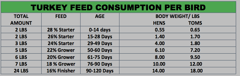 Broiler Feed Intake And Weight Growth Chart