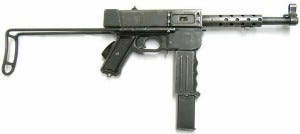 The MAT-49 submachine gun. Wikipedia photo