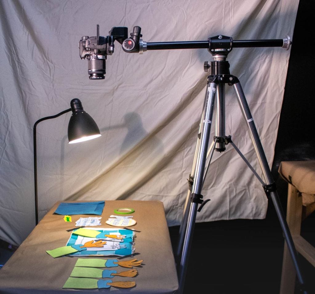 DIY downshooter setup Frame By Frame Medium