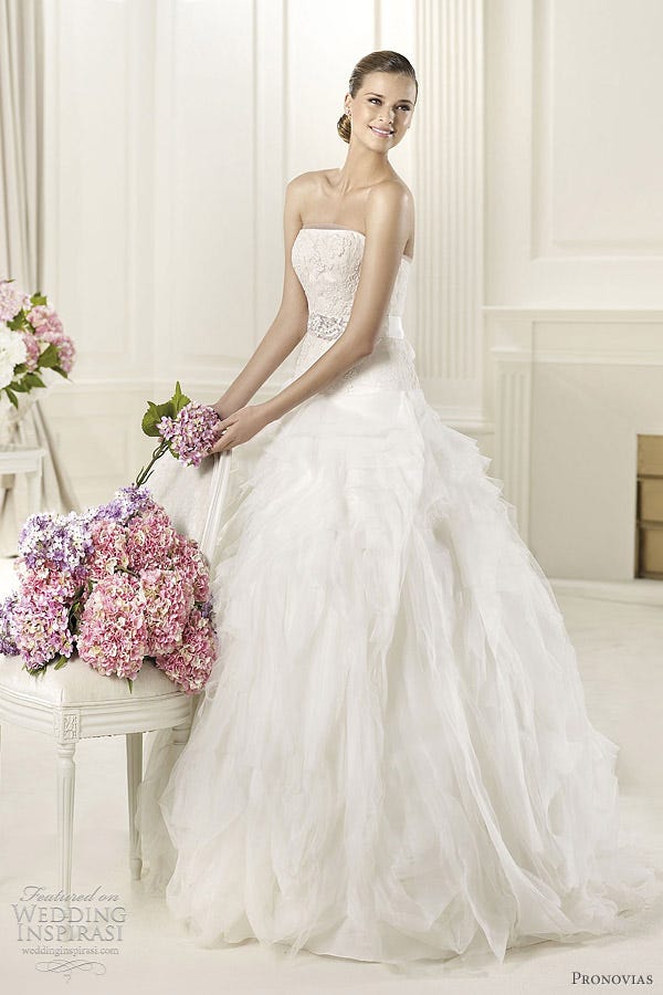 Pronovias Wedding Dresses 2013 Preview Collection | by LuxuryProm | Medium
