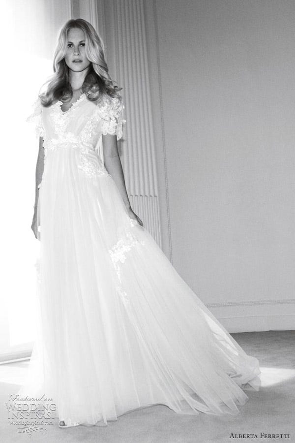 Alberta Ferretti Wedding Dresses Forever 2012 Bridal Collection | by  LuxuryProm | Medium