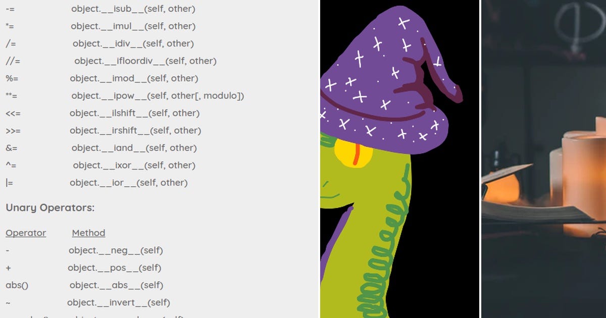 List: Python - Magic Methods | Curated by Elijah Salami | Medium