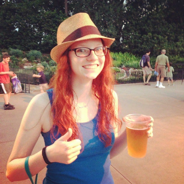 Have beer, will travel.