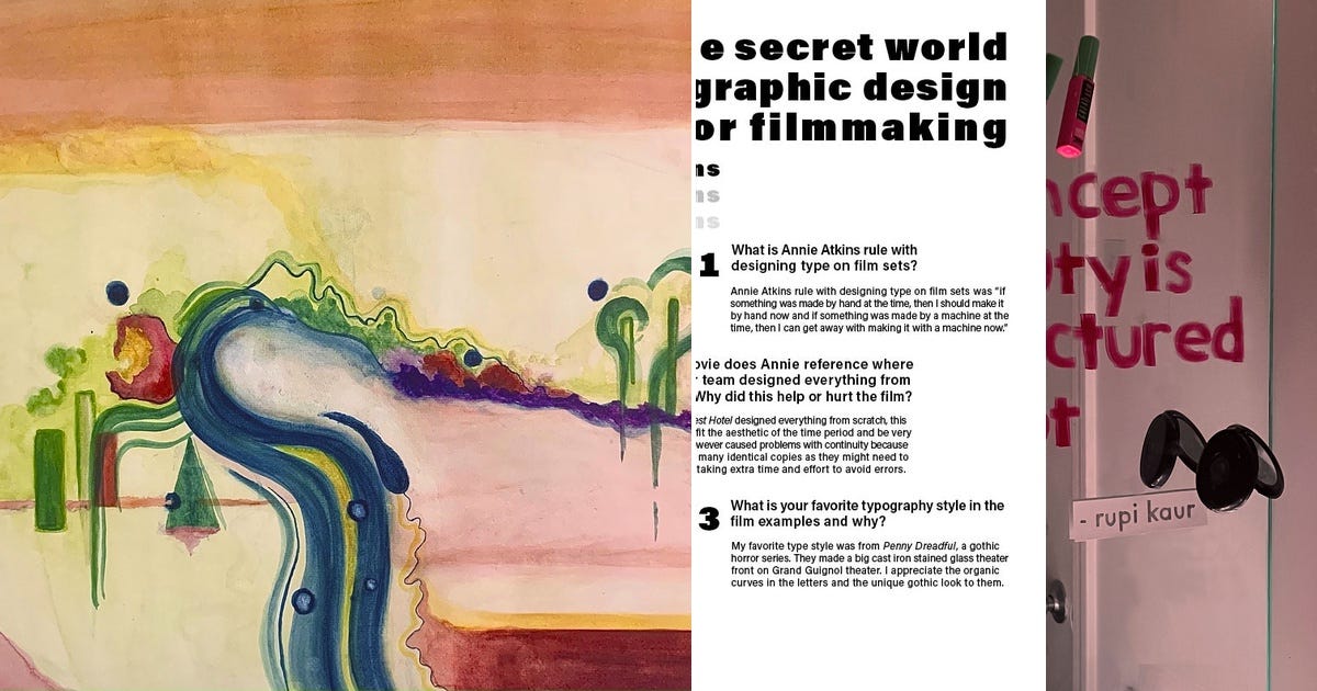 7 stories about Typography assignments curated by Chyna Bach Medium