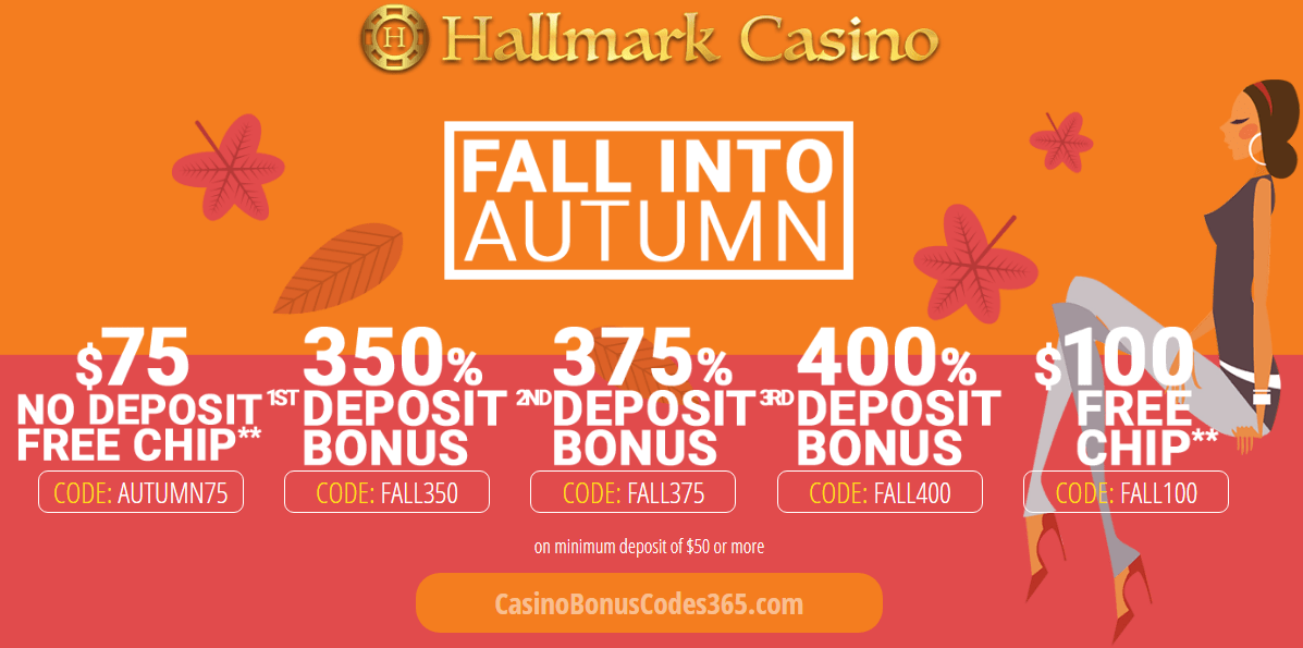 Hallmark Casino No Deposit Bonuses