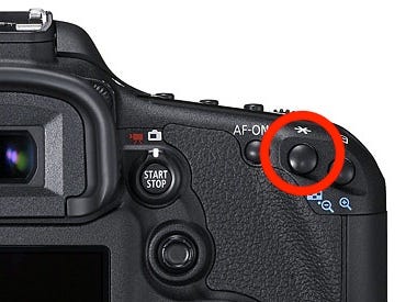 canon 700d autofocus points