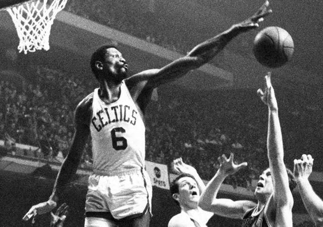 bill russell college jersey