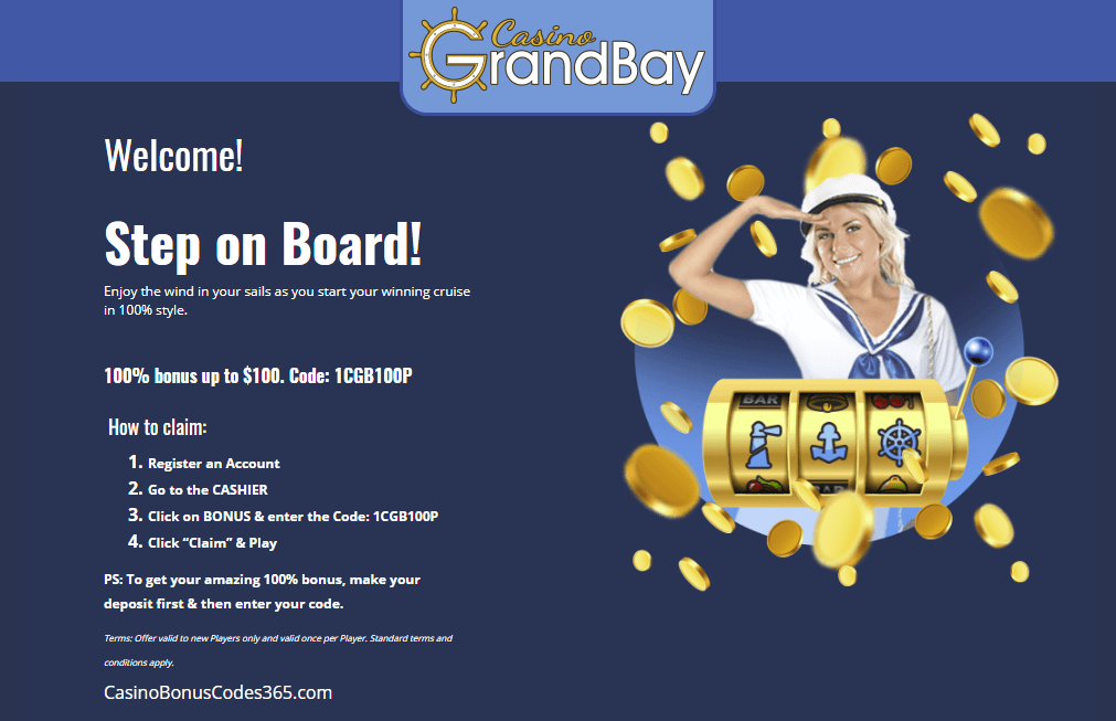 Grand Bay No Deposit Bonus