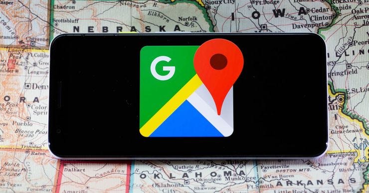 Google maps logo phone 3831