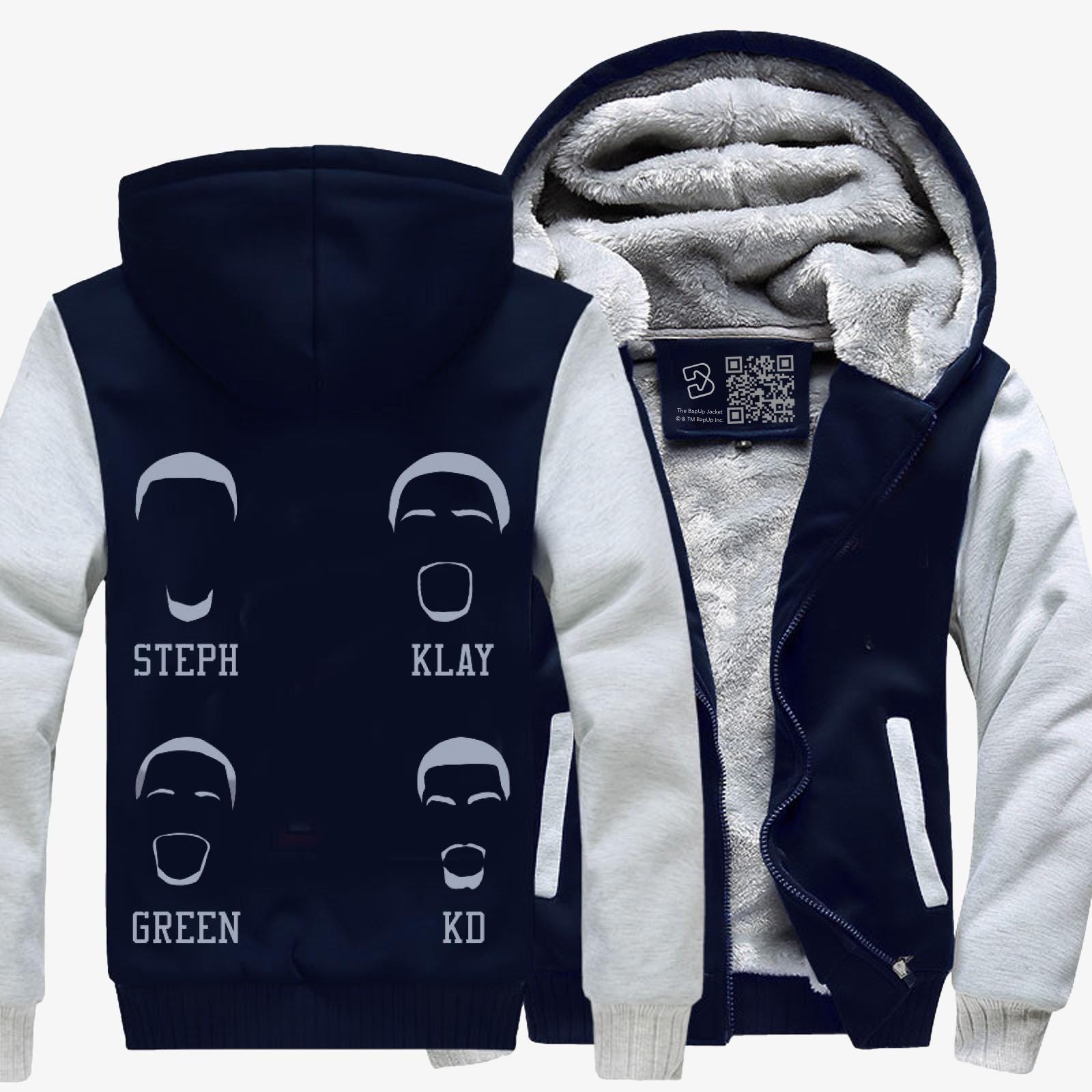 golden state warriors fleece jacket