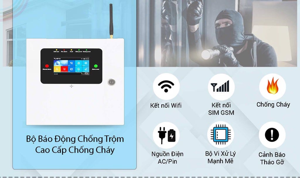SmartZ GW89 advanced anti-theft alarm