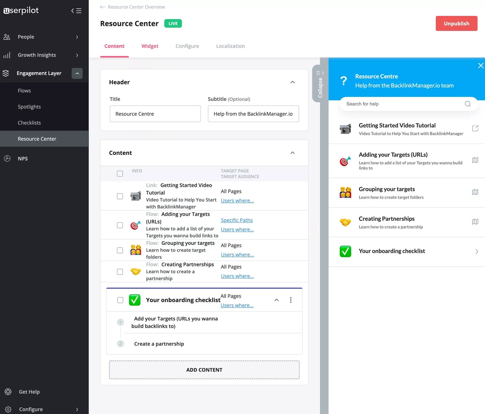 userpilot-resource-center-churn-prevention