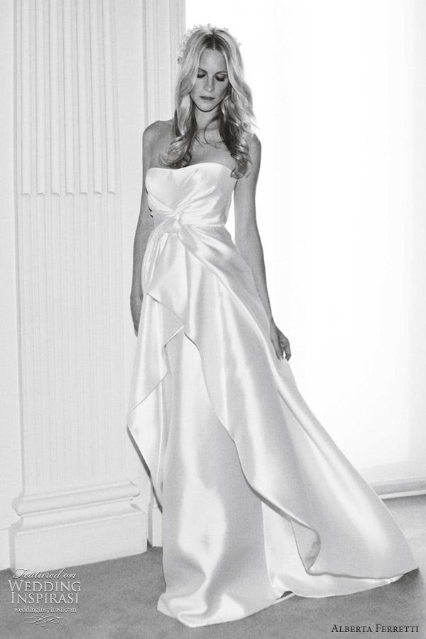 Alberta Ferretti Wedding Dresses Forever 2012 Bridal Collection