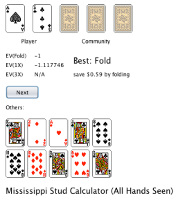 7 Card Stud Poker online, free