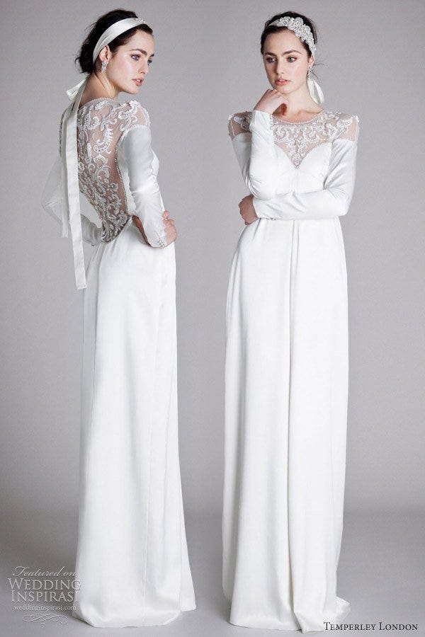 temperley london wedding dress