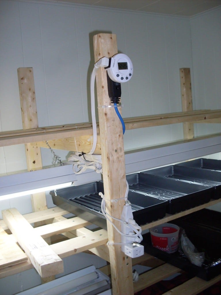 DIY Microgreens Rack — First Photos | by New Farmer, QC | new farmer ...