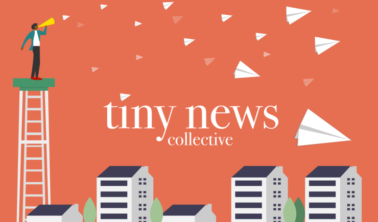 Tiny news collective screenshot