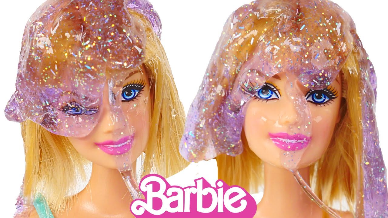 barbie doll slime