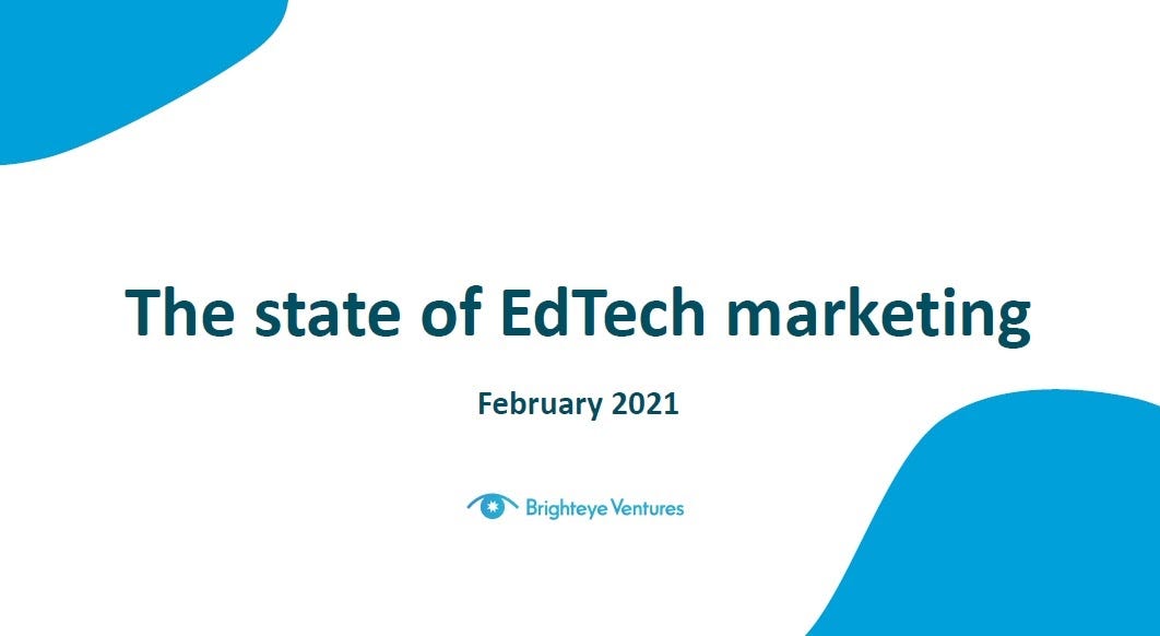 EdTech Research Brightview Ventures