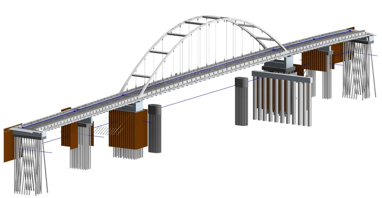 Connected Bridge Design. By Joost Schlebaum and Ara Ashikian for… by