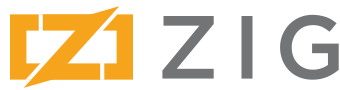 Zig programming language logo and wordmark