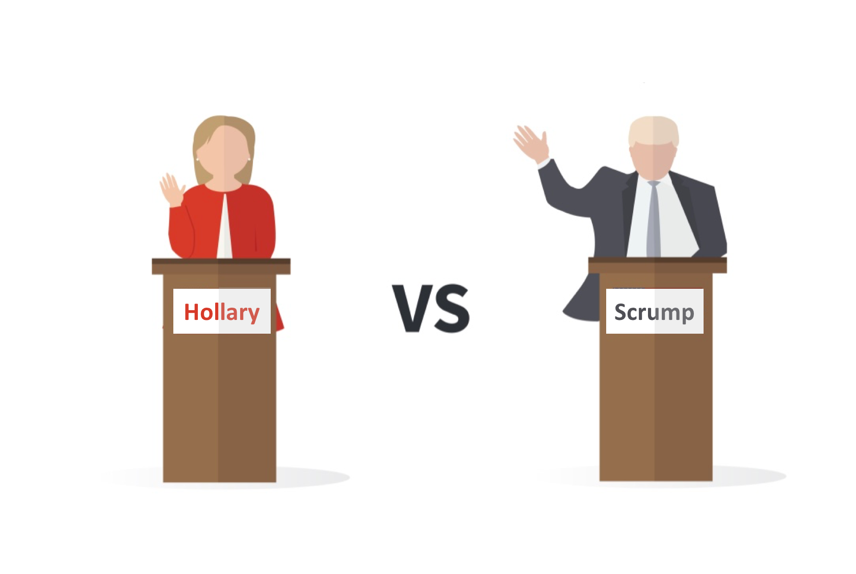 Holacracy vs Scrum : Presidential Debate