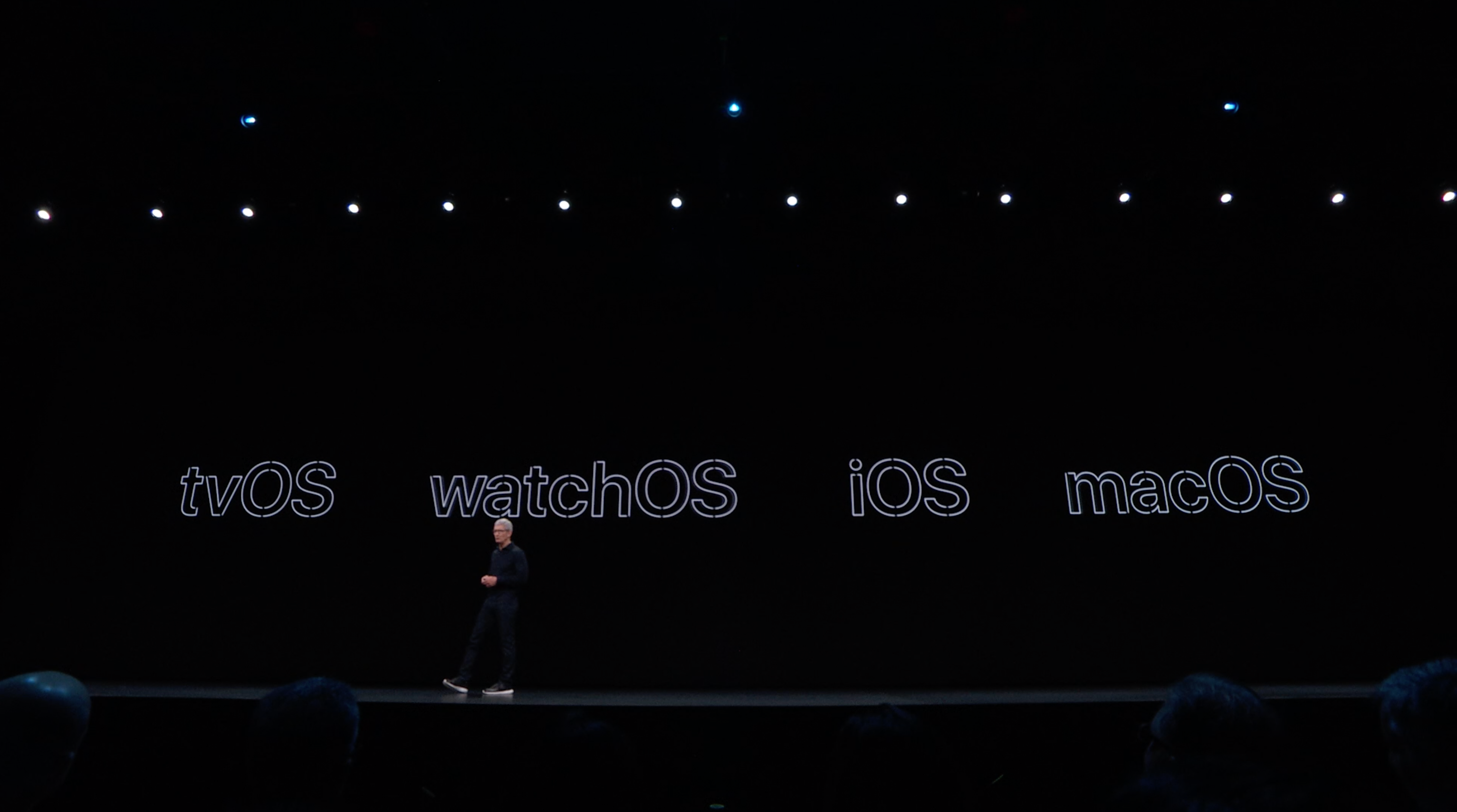 Apple's four software platforms
