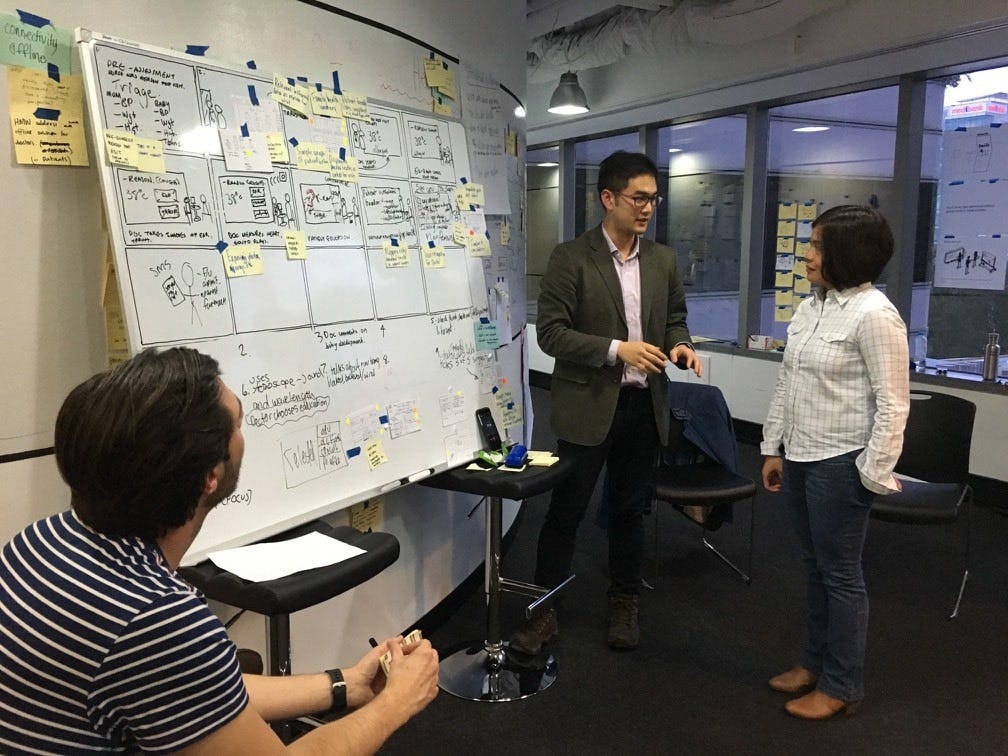 Storyboarding. Hereâs a quick role-play to test the storyboard scenario.