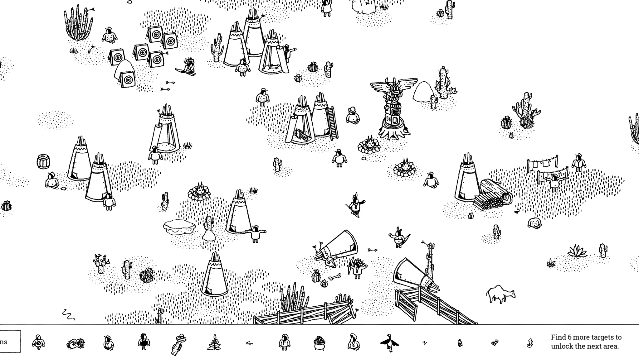 Players need to find all kinds of targets from hidden folks to tiny objects.