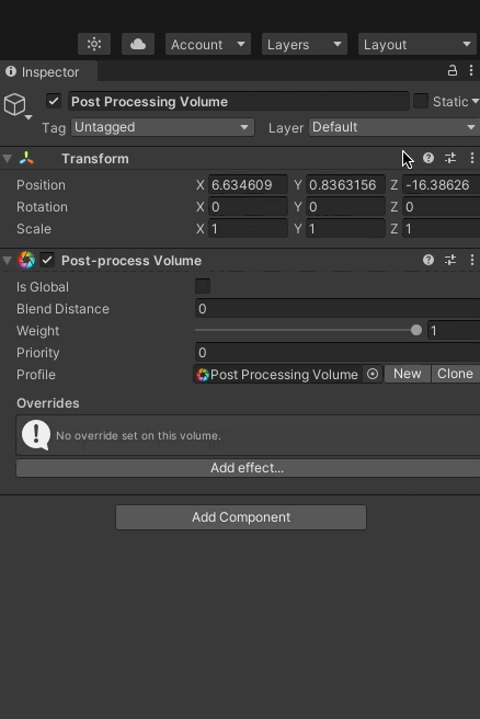 Add Post Processing Layer