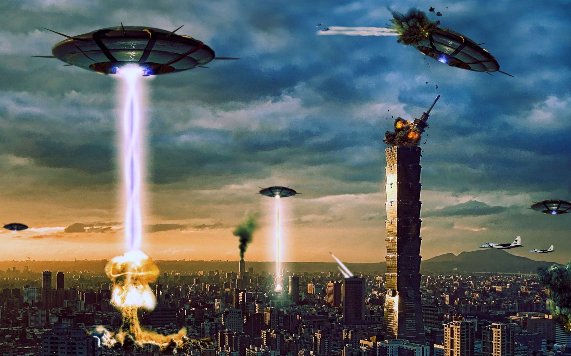 Si los ejercitos del mundo se enfrentan a una invasion Alien y......PERDEMOS?