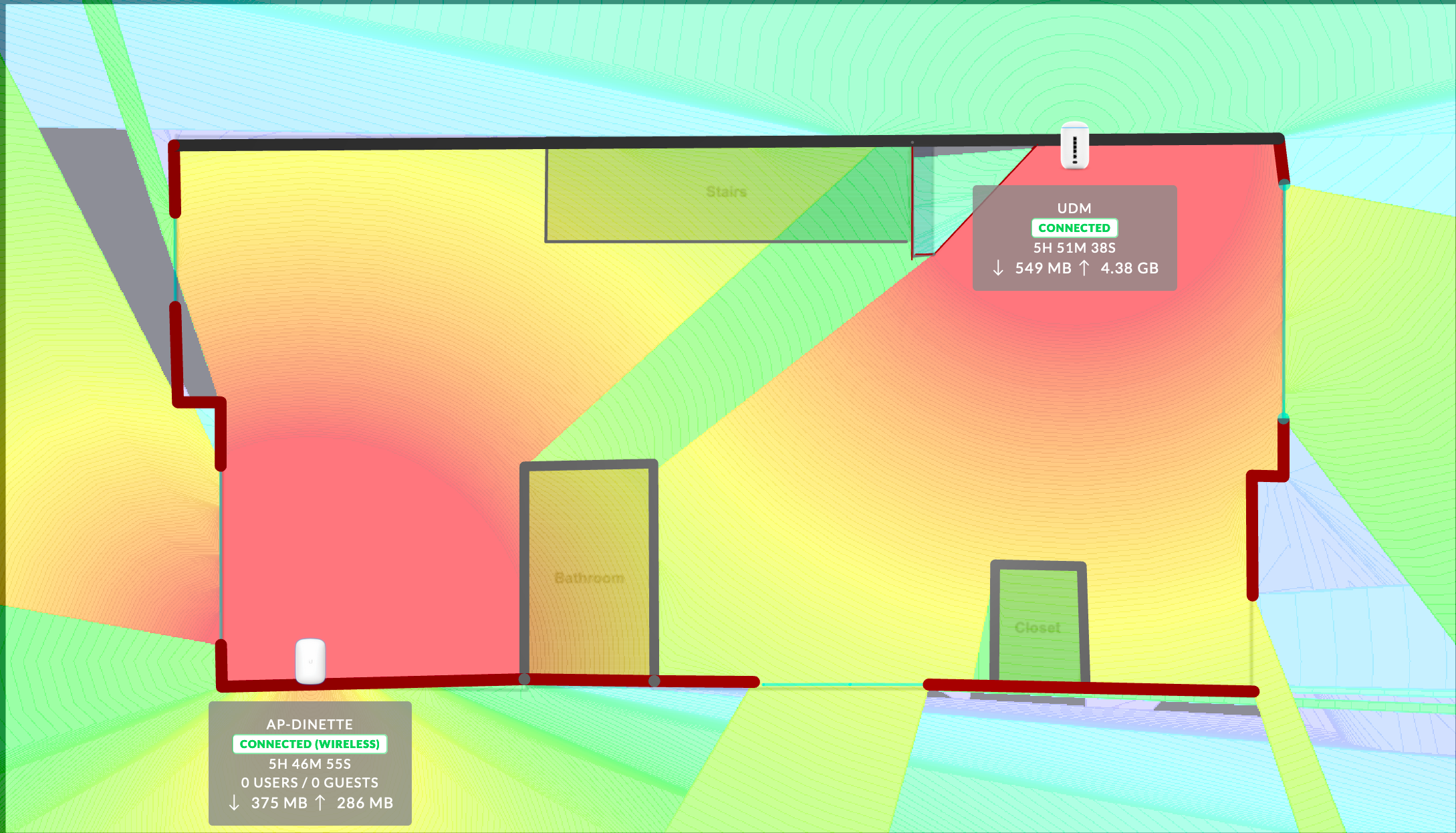 Wifi coverage in my house