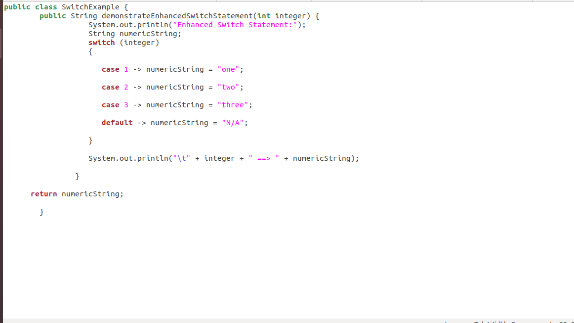 Java Switch Improvements | Xebia Engineering Blog