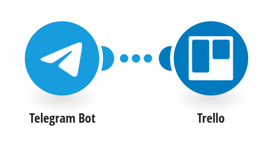 Create Trello cards from new Telegram messagesalt text