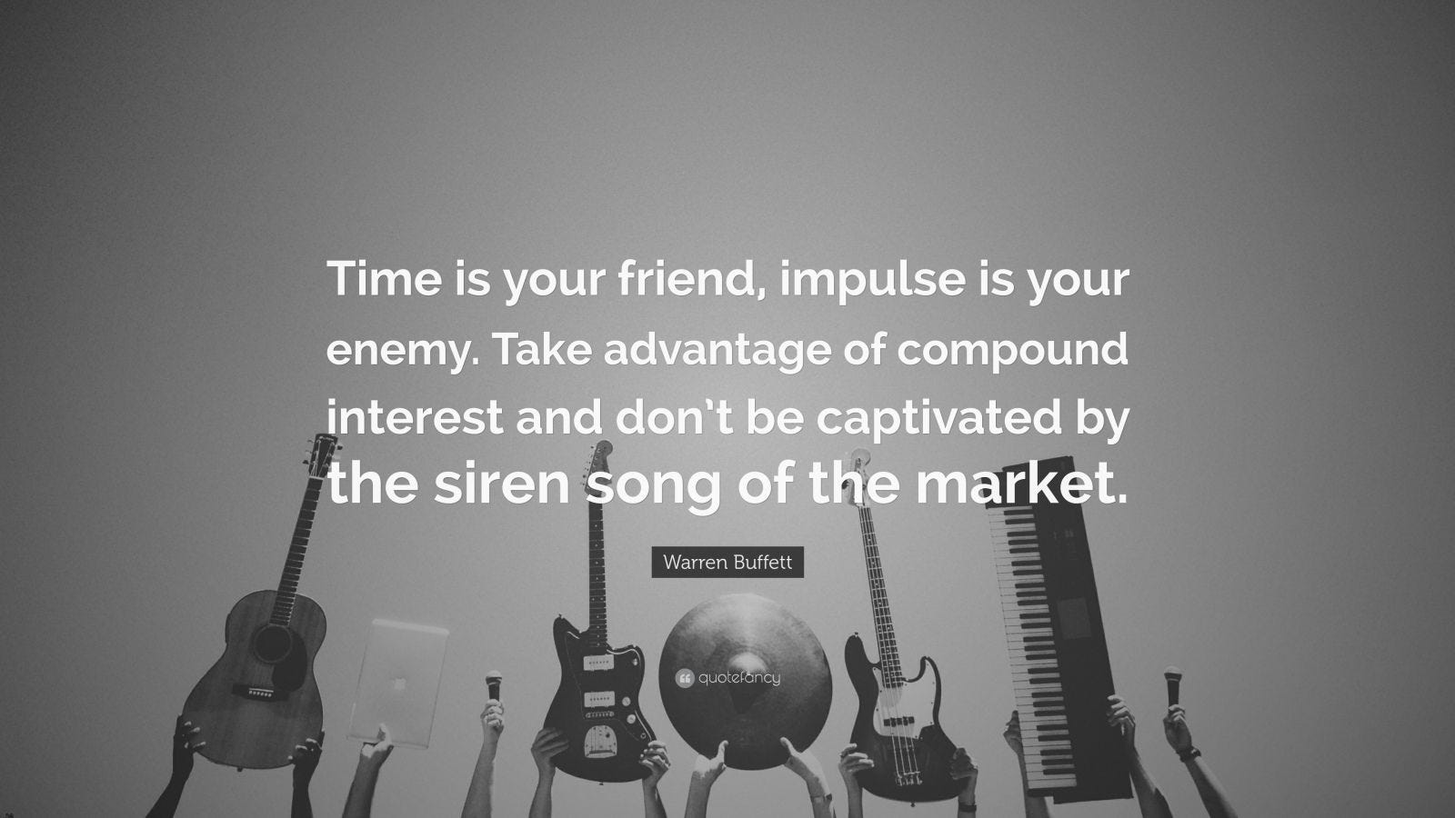 Warren Buffet’s quote
