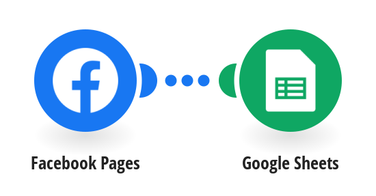 Save Facebook pages posts to a Google Sheets spreadsheetalt text