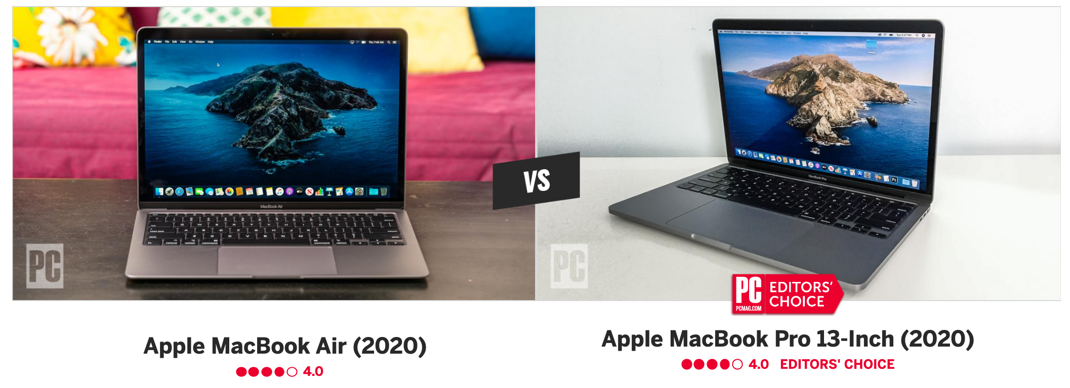 Macbook Pro Vs Macbook Air Which 13 Inch Apple Laptop Is Best