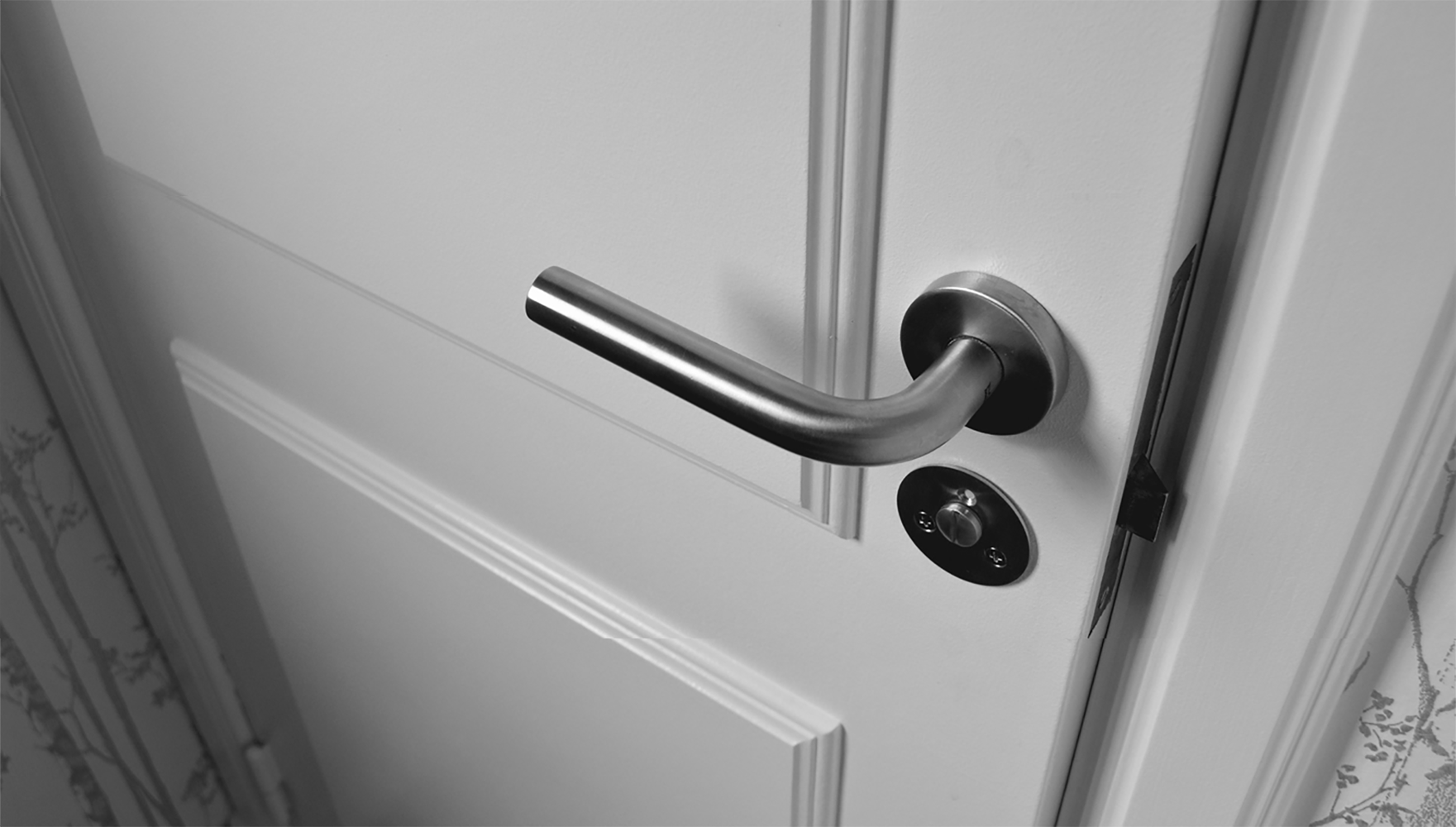 handle of the door