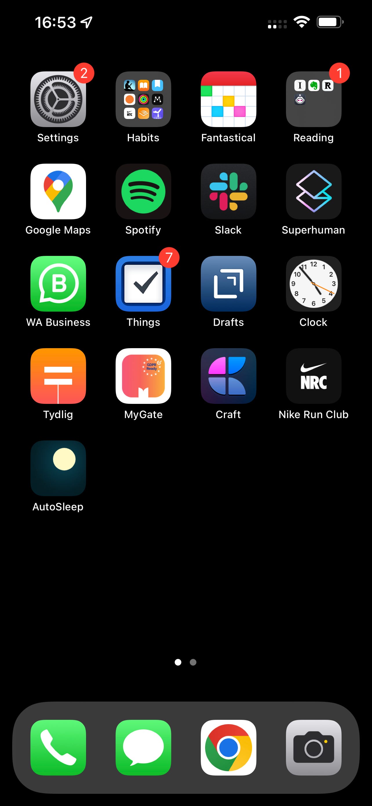The simple trick behind my iPhone Home Screen setup to build good