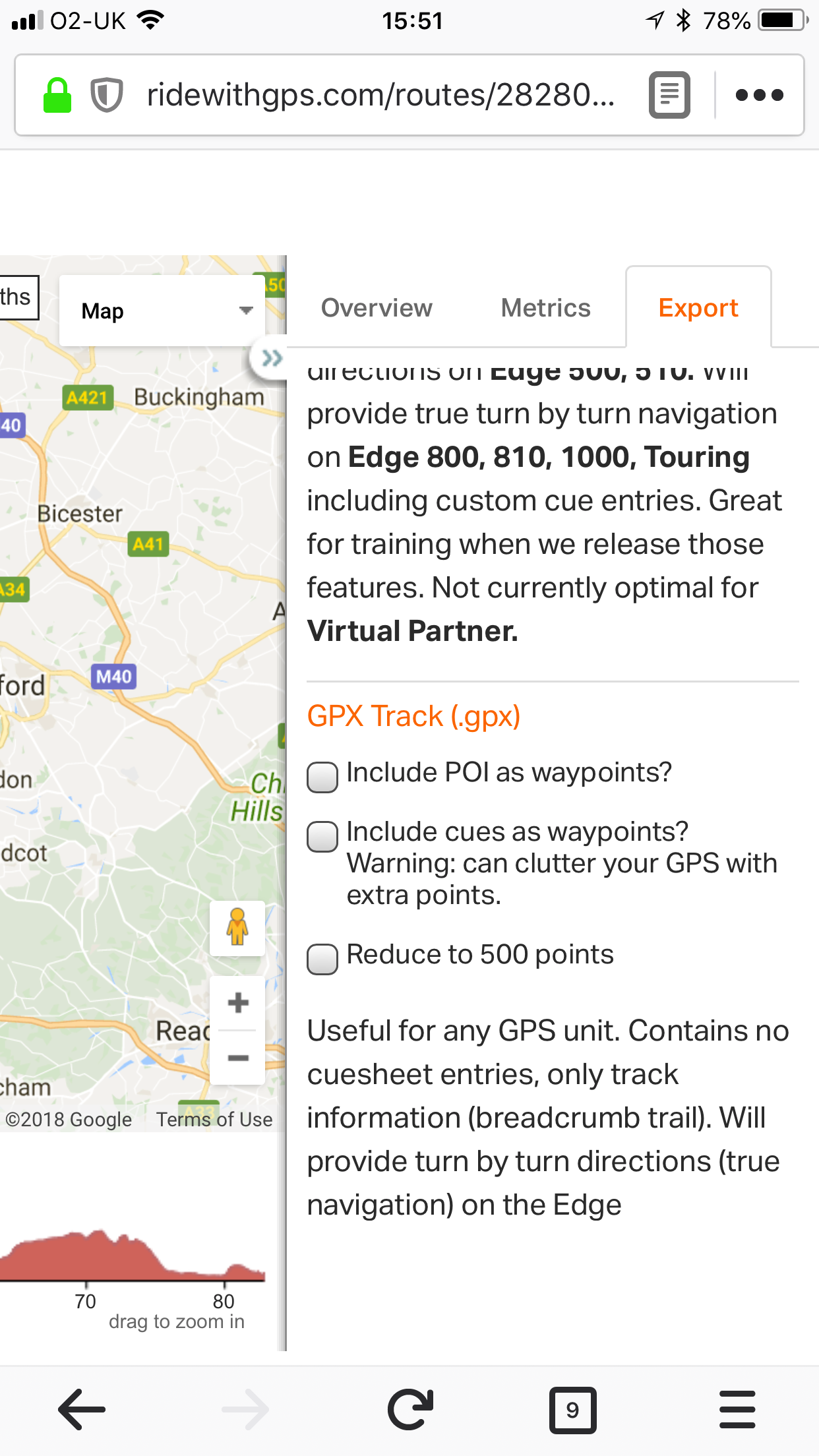 Uploading GPX routes onto the Garmin 820 using an iPhone | by Jon Hume |  Medium