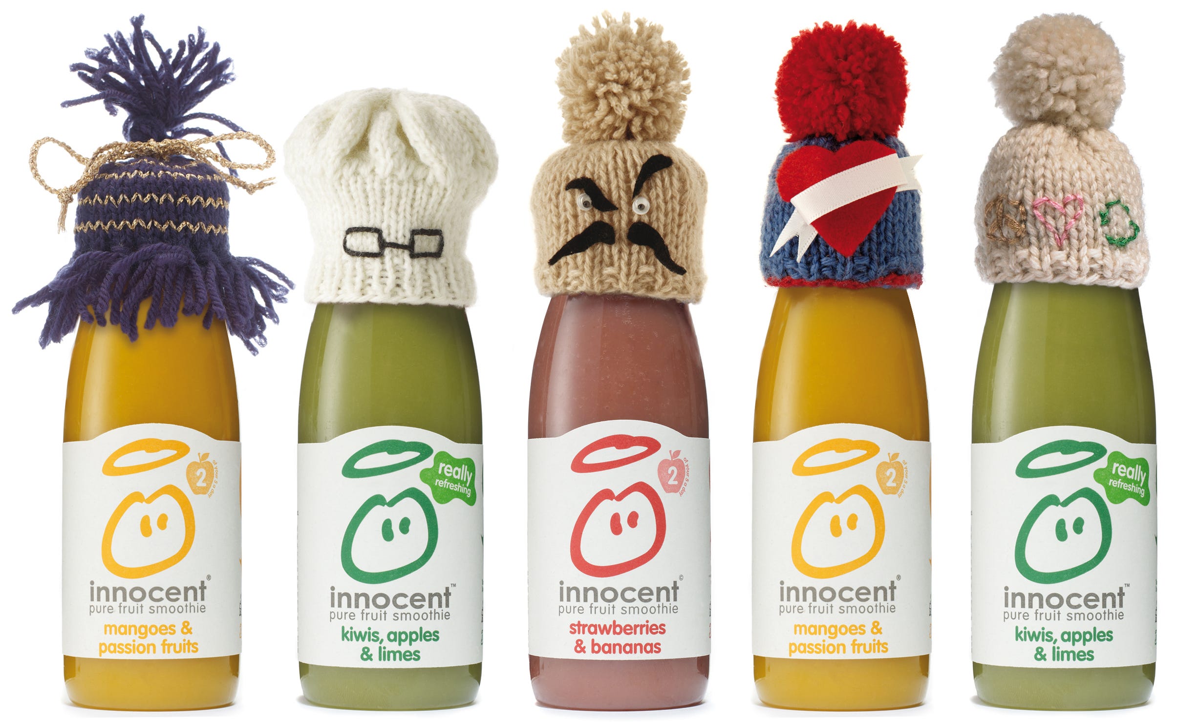 Innocent smoothie bottle hats Outlet