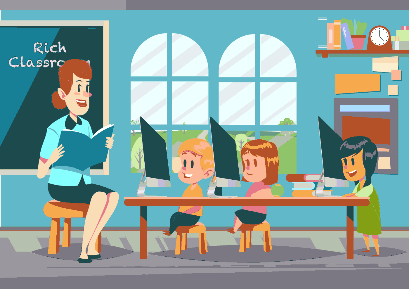 The segregation of wealthy children into good schools and working children into underfunded schools furthers the economic divide.
