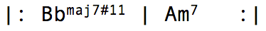 Chorus of "Hotline Bling" by Drake